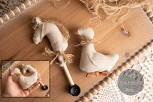 Load image into Gallery viewer, Handmade Mini Hobby Horse
